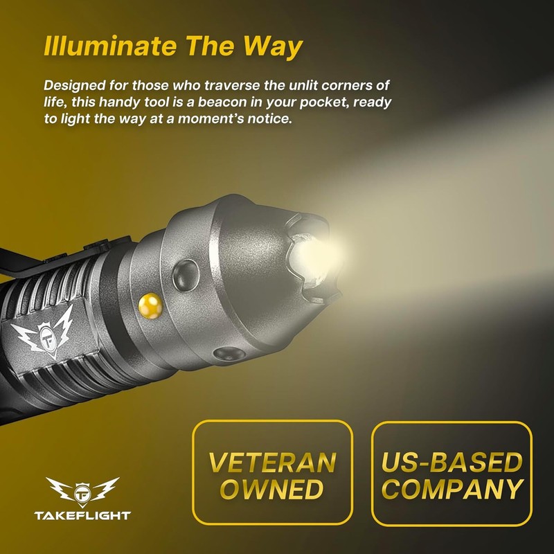 TF TAKEFLIGHT Takeflight Tactical Pen Stylish Multitool Gift For Men