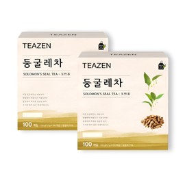 Dunggulle Tea Tea Bags 100T 2 Teazen / 둥굴레 차 티백 100T 2개 티젠