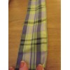 Plaid 10 yards WIRE RIBBON PURPLE & GREEN PLAID Easter