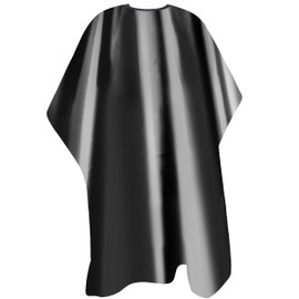 EHJYO Professional Barber Cape, Waterproof Salon Cape, Hair Cutting Accessories (Black)