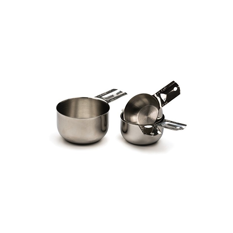 RSVP International Endurance Stainless Steel Measuring Cups, Set of 4