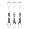 Fisu White Tongue Polishing Brush, Won't Damage Your Tongue, Tongue