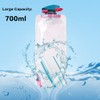 700 ml Foldable Water Bottles, Reusable Drinking Bottle, Foldable Drinking