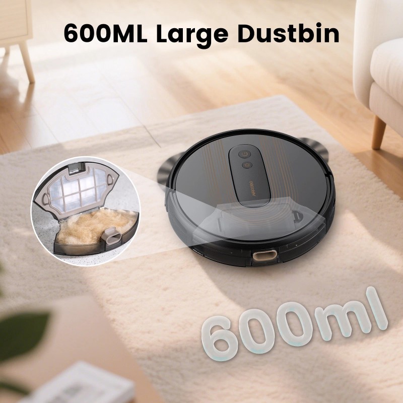AIRROBO Robotic Robot Vacuum Cleaner 2800Pa Self-Charging Smart Mapping