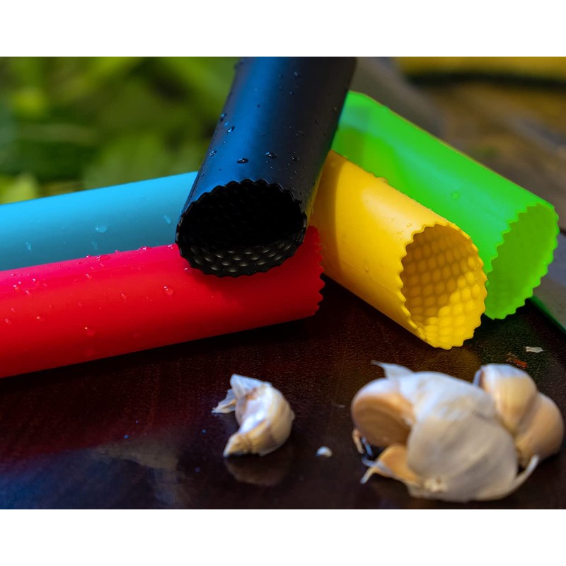 DS. DISTINCTIVE STYLE Silicone Garlic Peeler 5 Pieces Garlic Peeling