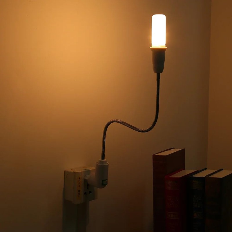 Light Bulb Extender Socket (2-Pack), 30 CM 12 Inch Socket