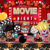 Movie Night Party Decorations, 84 Pcs Movie Night Party Supplies
