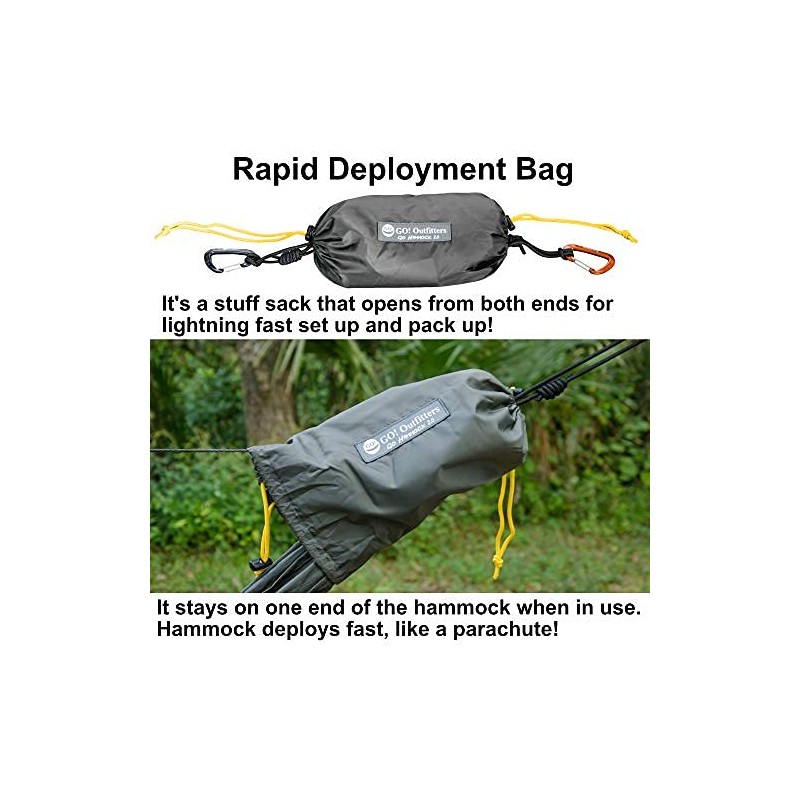 Go Hammock 2.0 + Quick Link Tree Straps - 11'