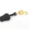 Genuine Leather Key Clochette Bag Charm, Bell Key Holder, Purse