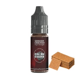 Graham Cracker High Strength Flavouring - 230+ Flavours - Galaxy Food Flavours - 10ml Bottle