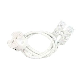 A2ZWORLD 2 x MR16 Ceramic Lamp Holder with Connectors Included, Lamp Holder, Adapter and Converter