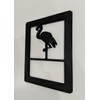 Flamingo Bird in 3D - Black for Jeep Wrangler JK/JKU/JL