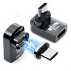 DuHeSin 240W USB C Magnetic Adapter (2 Pack) Right Angle