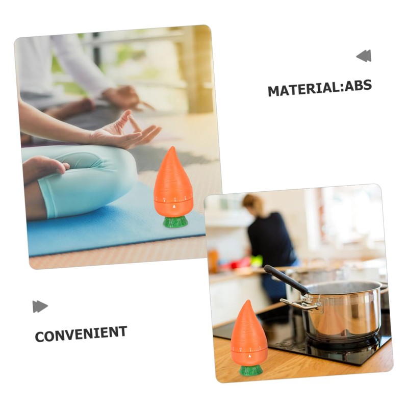 Mikinona Cute Timer Mechanical Countdown Alarm Reminder Fun Gadget for