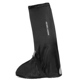 REBELHORN Thunder Wasserdicht Regenschutz für Motorradstiefel Rutschfeste Sohle Elastische Bänder Reflektierende Elemente