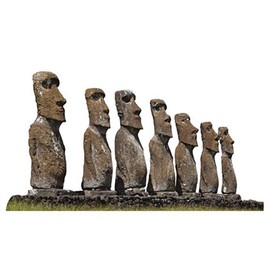 Wet Paint Printing WGH13026 Easter Island Vinyl Wall Decal Graphic