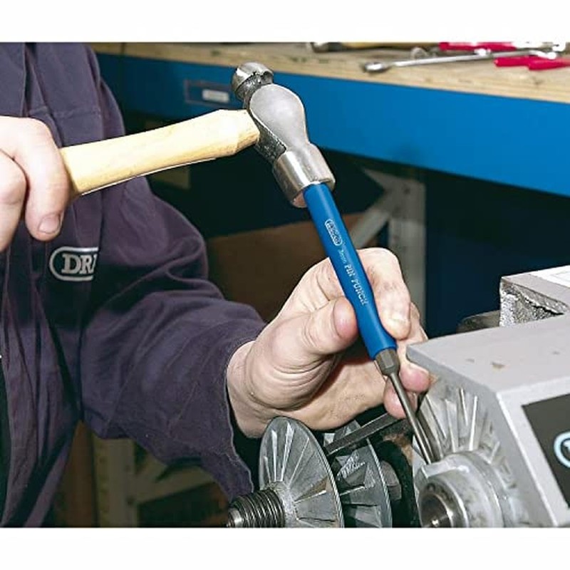 Draper 26559 Parallel/Taper Pin and Centre Punch Cold Chisel Set,