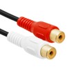 Cmple - [5 Pack] 3.5mm Mini Plug to 2 RCA