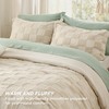 Bedsure King Size Comforter Set Beige, Boho Tufted Bedding Comforter
