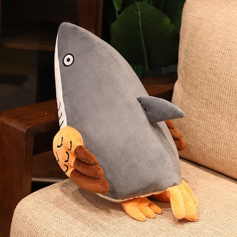Funny Shark Plush Toys Spoof Shark Animal Plush Toys Soft