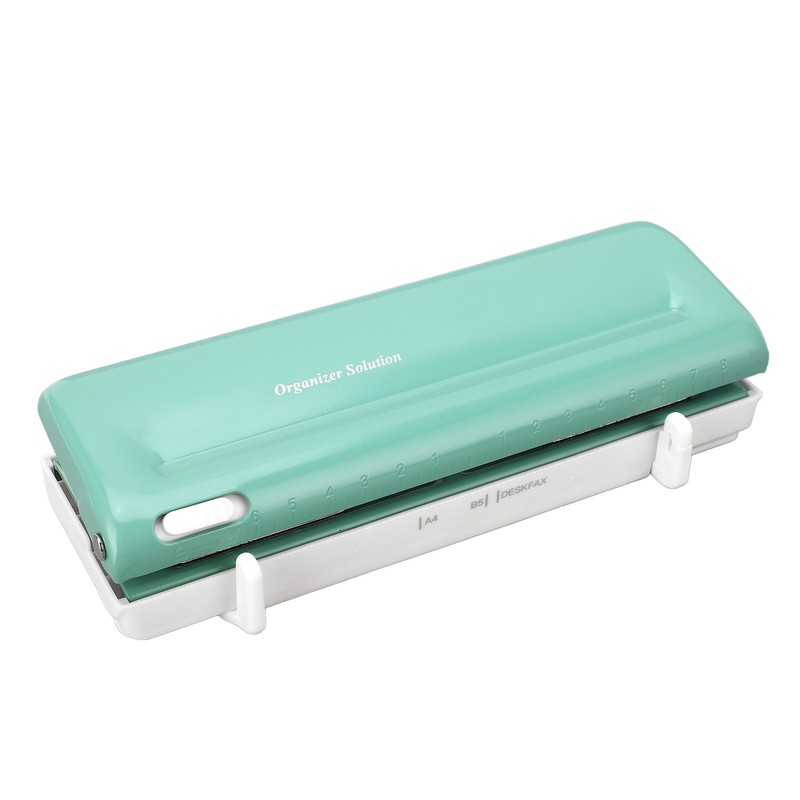 6 Hole Paper Puncher Spacing Adjustable Planner Hole Puncher for