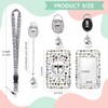 Fourth Wing Merch, ID Badge Holder with Lanyard, Retractable ID