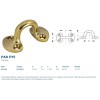 Sea-Dog Sea Dog Cast Brass Pad Eye 3/4", 081280-1 (2 Per Pack)