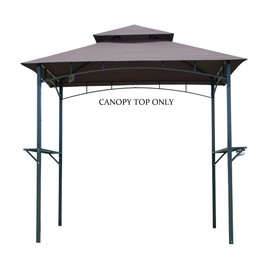 GOJOOASIS Grill Shelter Replacement Canopy Roof ONLY FIT for Gazebo Model LPS85AZ