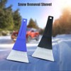 SagaSave Ice Scraper Cleaning, Non-Scratch Snow Remover Scraper, Winter for