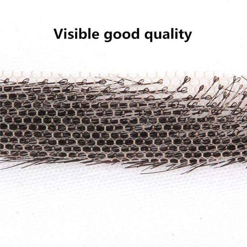 100% Human Hair False Brows for Men and Women Re-Usable