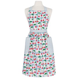 Danica Jubilee Maisie Apron, Cherry, Cotton, for Home Cooks, Unisex-Adults, W33 x L38.5in