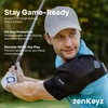 ZENKEYZ Rotator Cuff Shoulder Brace - Gray, S/M, Left &