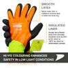 Benchmark 1 Pair Safety Thermal Work Gloves – Lightweight Nylon