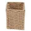 jojofuny 1PC Hand Woven Storage Basket Stylish Tea Table Sundries