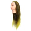 Gradient Wig Hair Mannequin Head Hairdressing Styling Training Braiding Doll