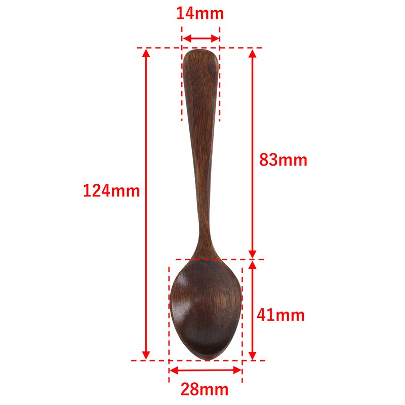 Takagi TAKAGI Wooden Coffee Spoon, Made in Japan, Soft Wood