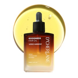 D'Cherlane Hair Growth Oil – Scalp Treatment with Rosemary, Argan, Coconut & Castor Oil Organic | Lightweight, Non-Greasy Formula for Fuller, Thicker, Stronger Strands | For All Hair Types