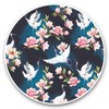 Awesome Vinyl Stickers (Set of 2) 20cm - Oriental Crane