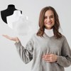SATINIOR Women's Turtleneck Insert False Blouse Collar Insert Removable Warm