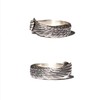 PurifyMR Men's Ring, One Size Fits Most, Stylish, 925 Silver