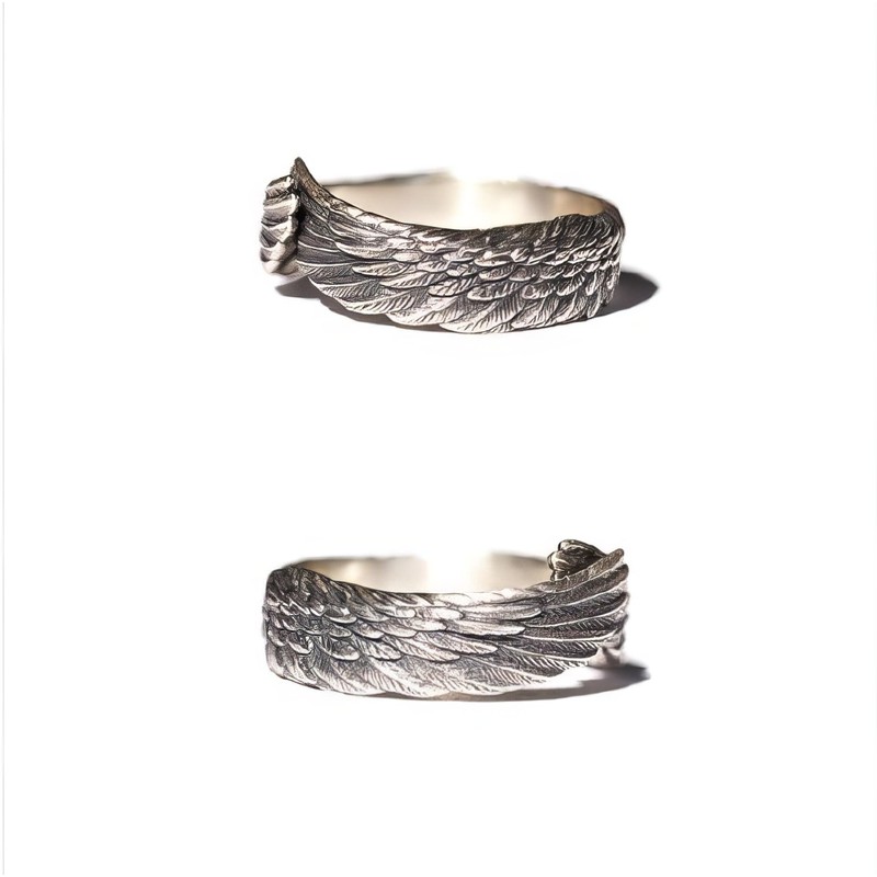 PurifyMR Men's Ring, One Size Fits Most, Stylish, 925 Silver