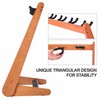 Nefelibata Multi-Purpose Guitar Stands 5 Wooden Guitar Rack Floor Stand