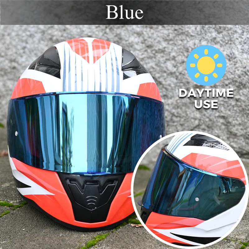 Logto - Compatible con LS2 FF353/320/328/800 cascos de repuesto para