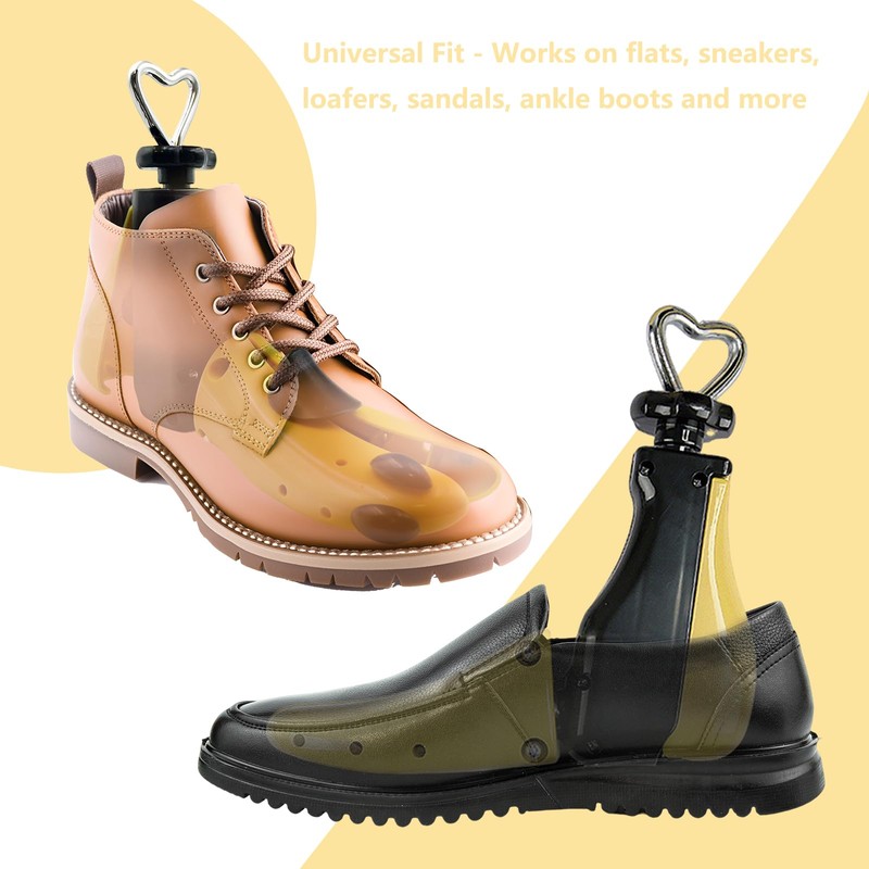 Shoe Stretcher Women Men, Boot Stretcher Unisex Adjustable Width Length