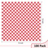 EcoDispose 12 x 12 Inches Grease Proof Deli Paper Precut