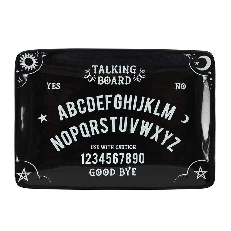Ouija Talking Board Rectangular Black Trinket Catch All Dish