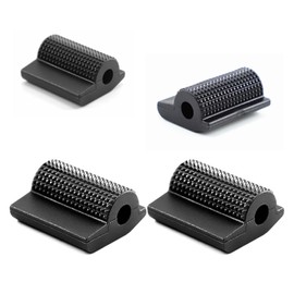 Mirhua 4pcs Shift Pedal Cover Anti-Slip Design Bike Accessories Easy Installation Shoe Protection Accessories Freely Adjustment (Black)