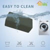 Easy-Going Funda otomana elástica fácil de Usar, Taburete de Almacenamiento