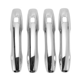 INFINAUTO Car Door Handle Cover Trim,Side Door Handle Cover for Volvo XC60 XC90 S90 V90 2018-2023 ABS Silver Tone,1 Set