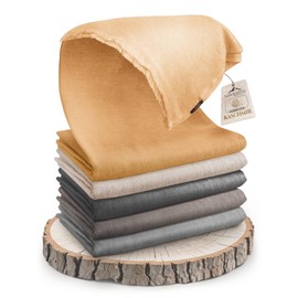 yanopurna Cashmere Blanket - Hand Woven Sofa Throw Blanket Made of 100% Cashmere Wool - 135 x 270 cm Soft and Cosy Brown Cuddly Blanket for Couch and Chair - Made in Nepal